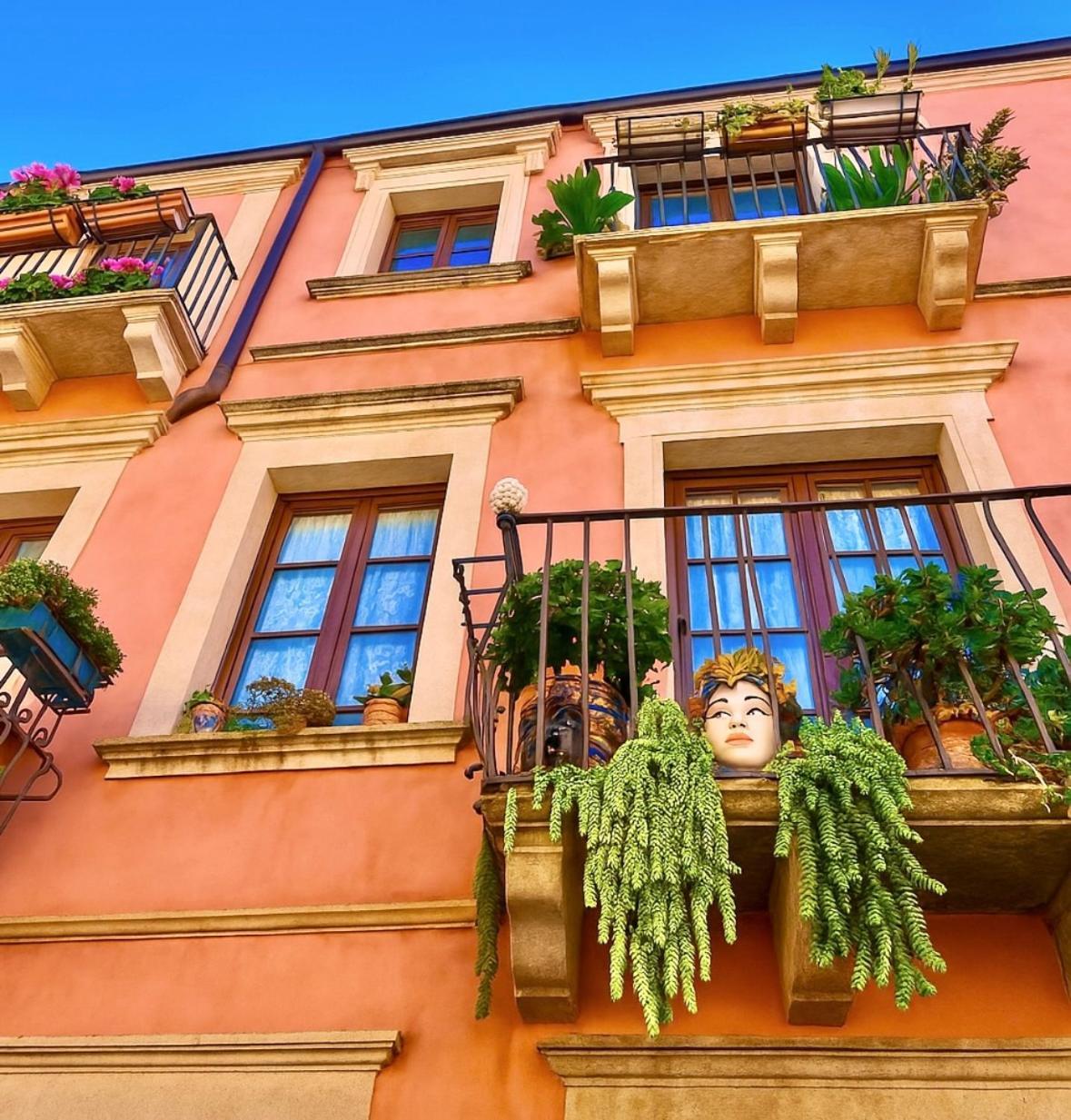 Caterina'S Charme Apartment Таормина Екстериор снимка